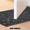 G128 Home Entrance Grey Leaves Door Mat | 17x29.5 In | Thick Absorbent Natural Rubber Non Slip, Indoor/Outdoor, Easy Clean, Welcome Mats for Front Door/Patio/Garage
